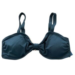 LIVE LIFE Bikini Top Large Teal Color BNWT